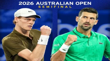 بث مباشر.. القنوات الناقلة لمباراة جوكوفيتش وسينر في بطولة أستراليا المفتوحة 2026